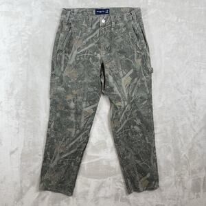 Abercrombie & Fitch Loose Men’s 32x30 Camo Utility Cargo Streetwear Y2K Gorpcore